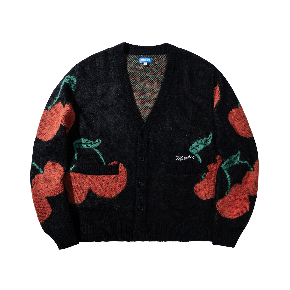 DOUBLE CHERRIES CARDIGAN