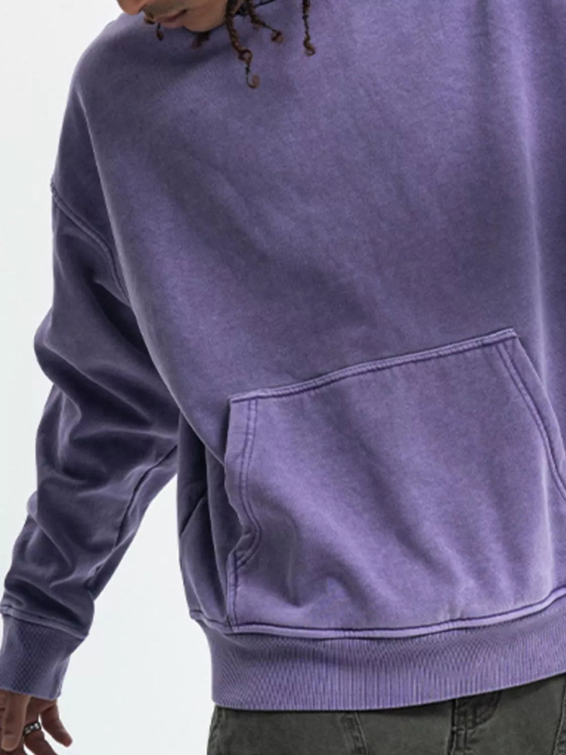 Men's Vintage Wash Long Sleeve Hoodie