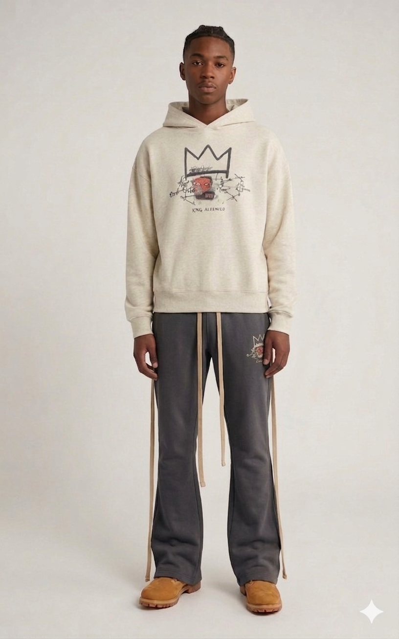Scotch & Soda x Basquiat Washed Artwork Hoodie