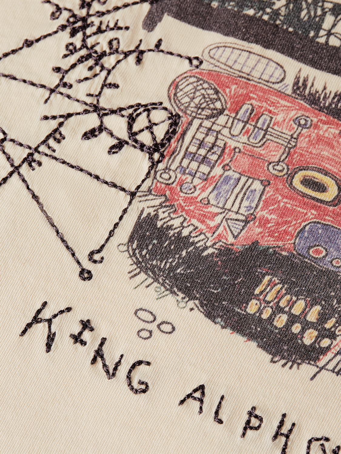 Scotch & Soda x Basquiat Artwork Relaxed Fit T-Shirt