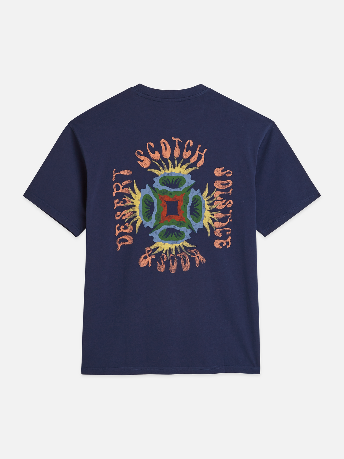 Front And Back Artwork Relaxed-Fit T-Shirt