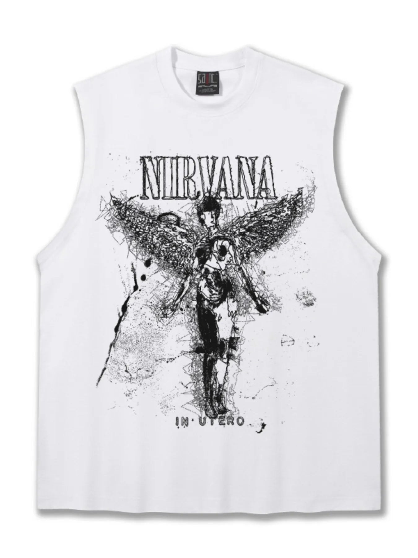 Men's Graphic Round Neck Tank