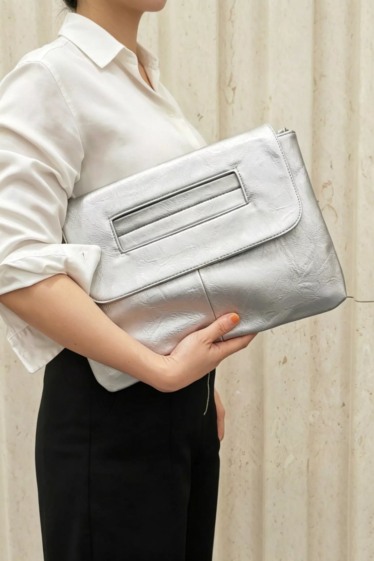 Vintage Style Envelope Clutch