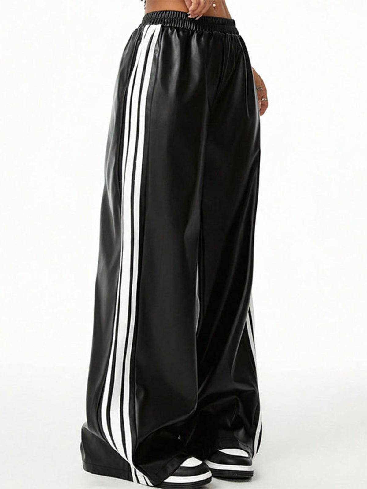 Striped Wide Leg Pants