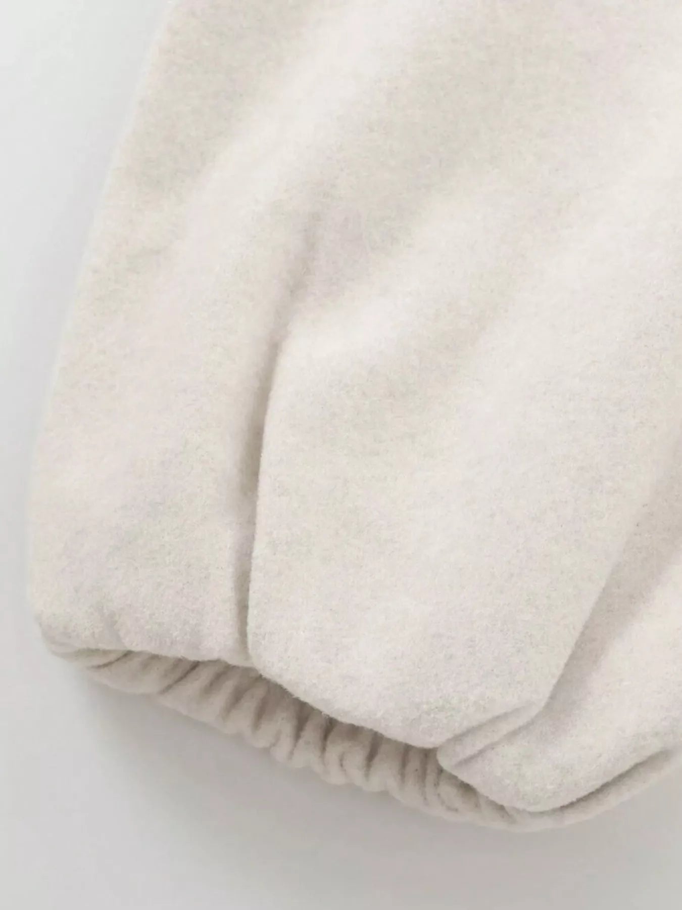 Plus Size Casual Fleece Zip-Up Bomber Jacket