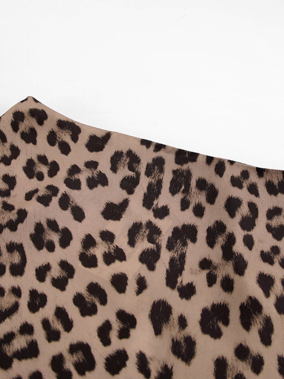 Leopard Print Maxi Skirt