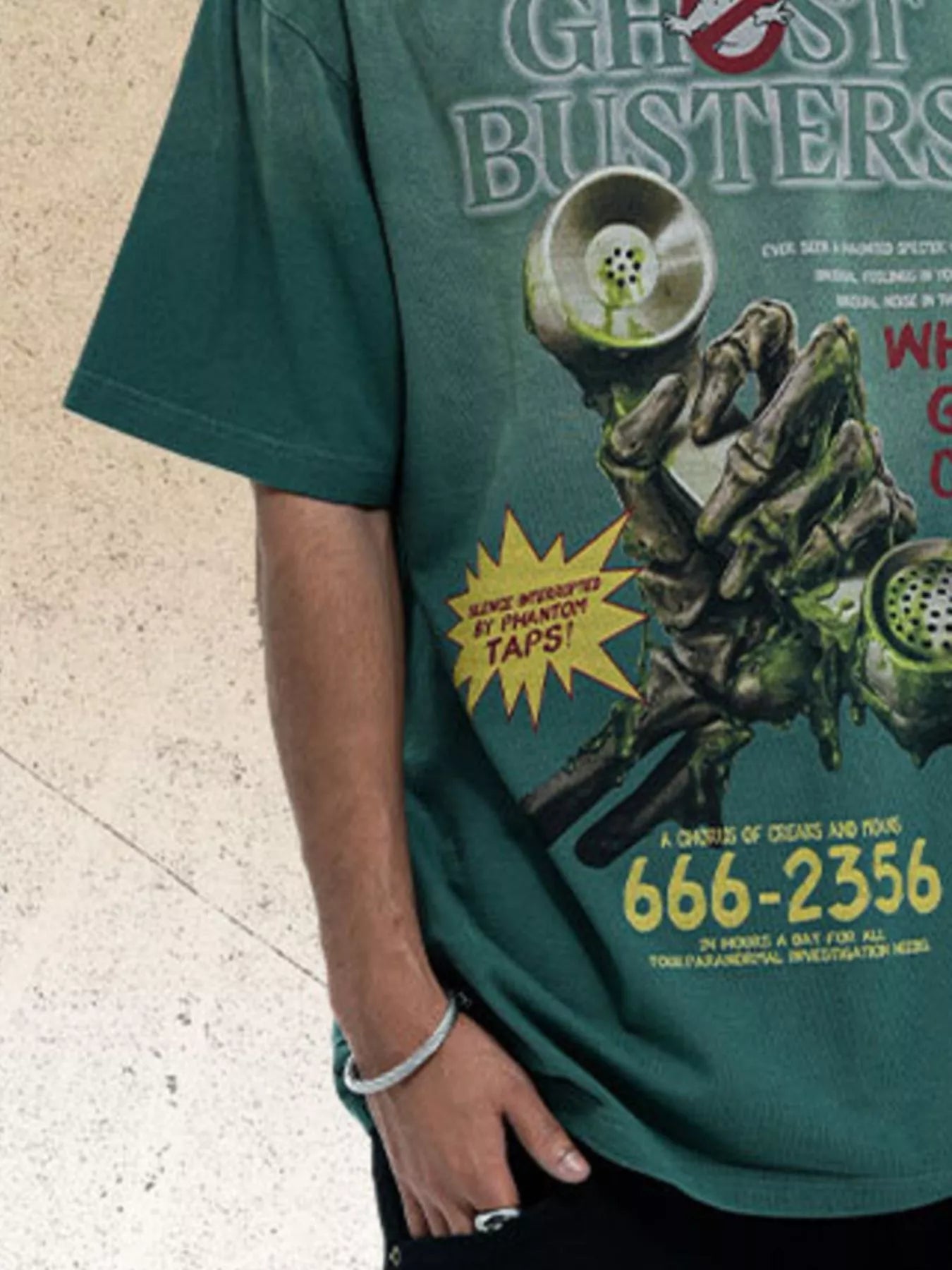 Men's Graphic Round Neck Vintage T-Shirt