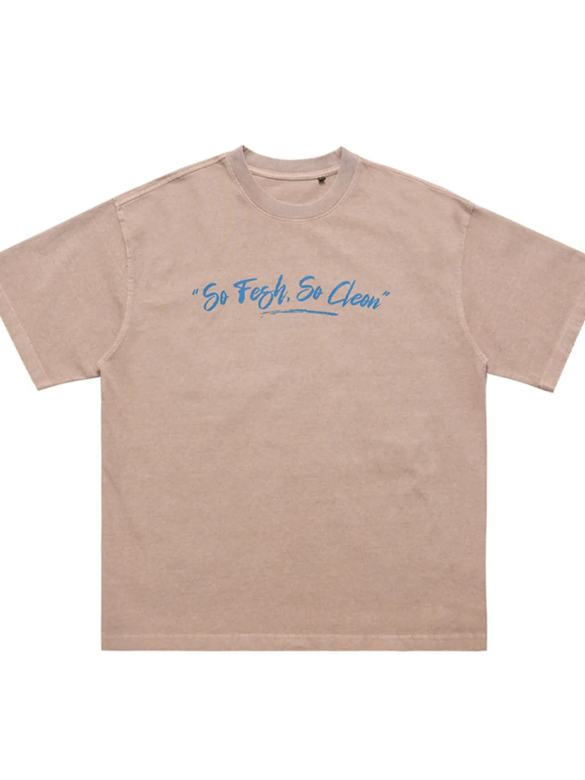 Men's Washed Graphic Oversized T-Shirt