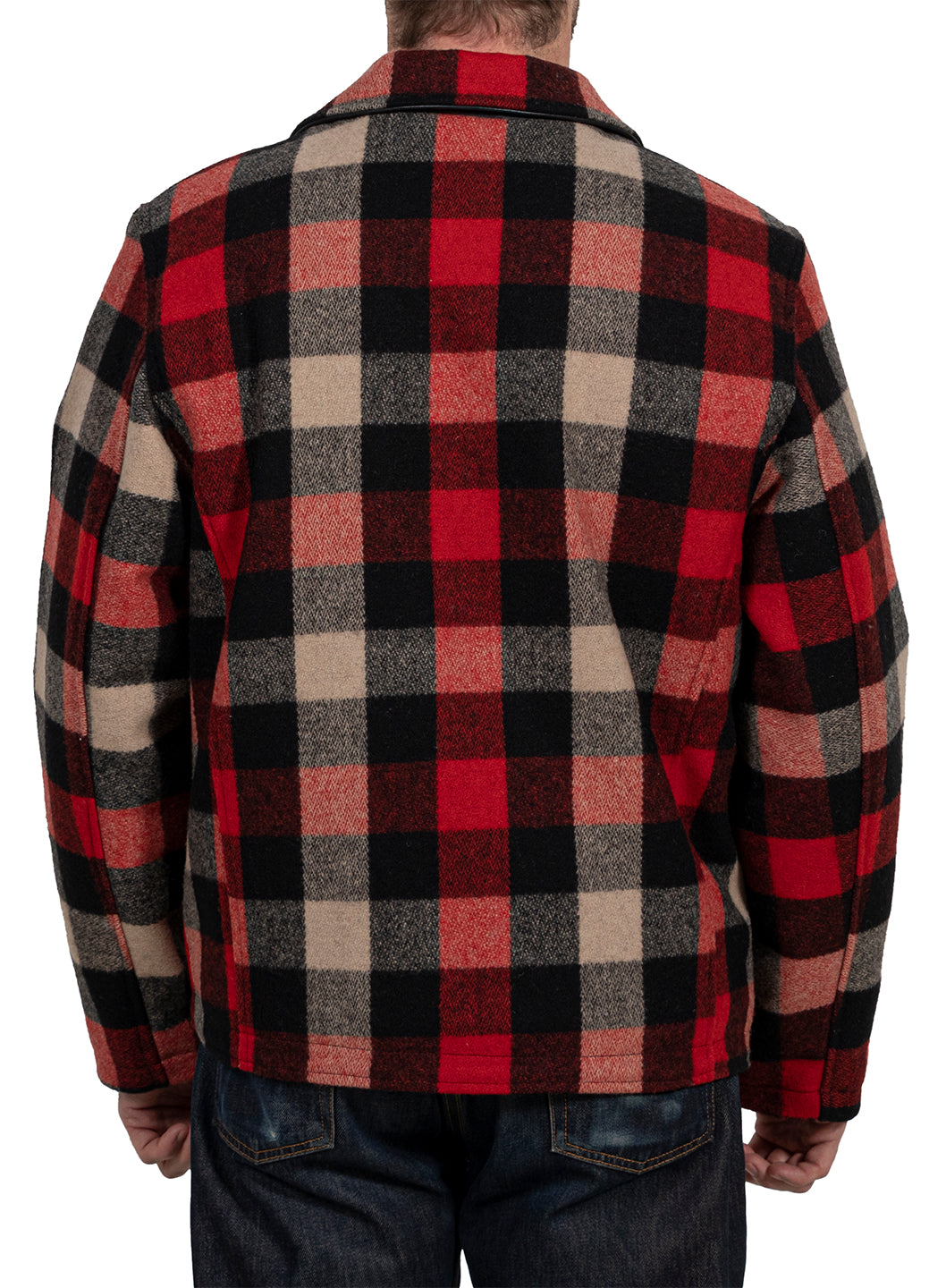Wool Plaid Station Jacket