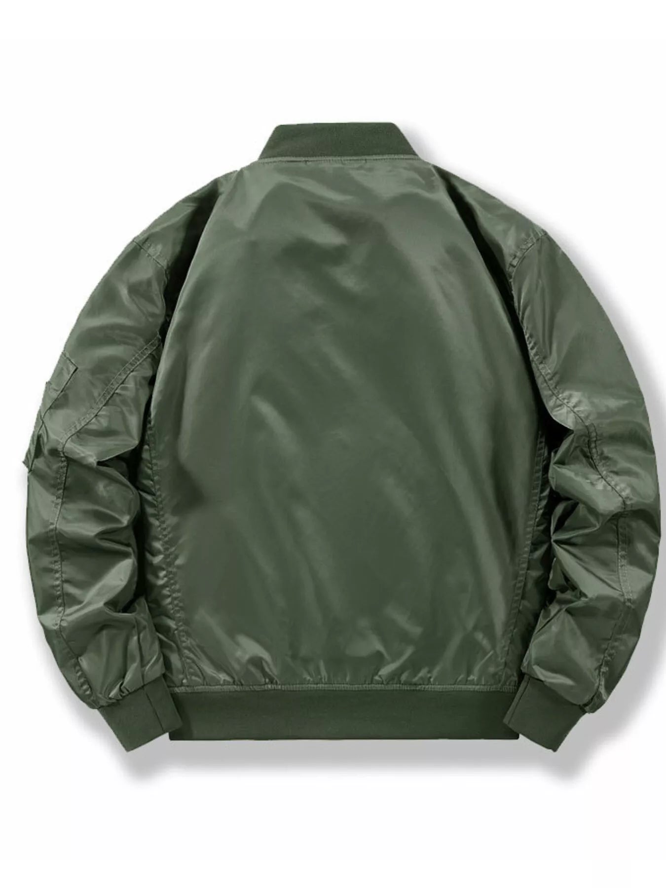 Men's Plus Size Casual Lightweight Bomber Jacket