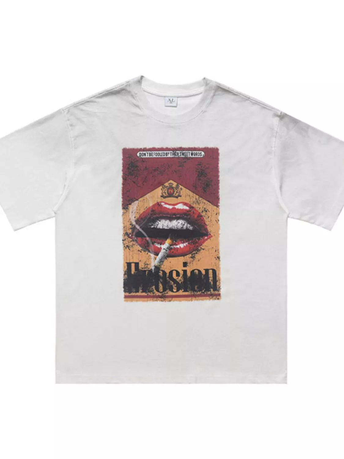 Men's Graphic Round Neck Half Sleeve T-Shirt