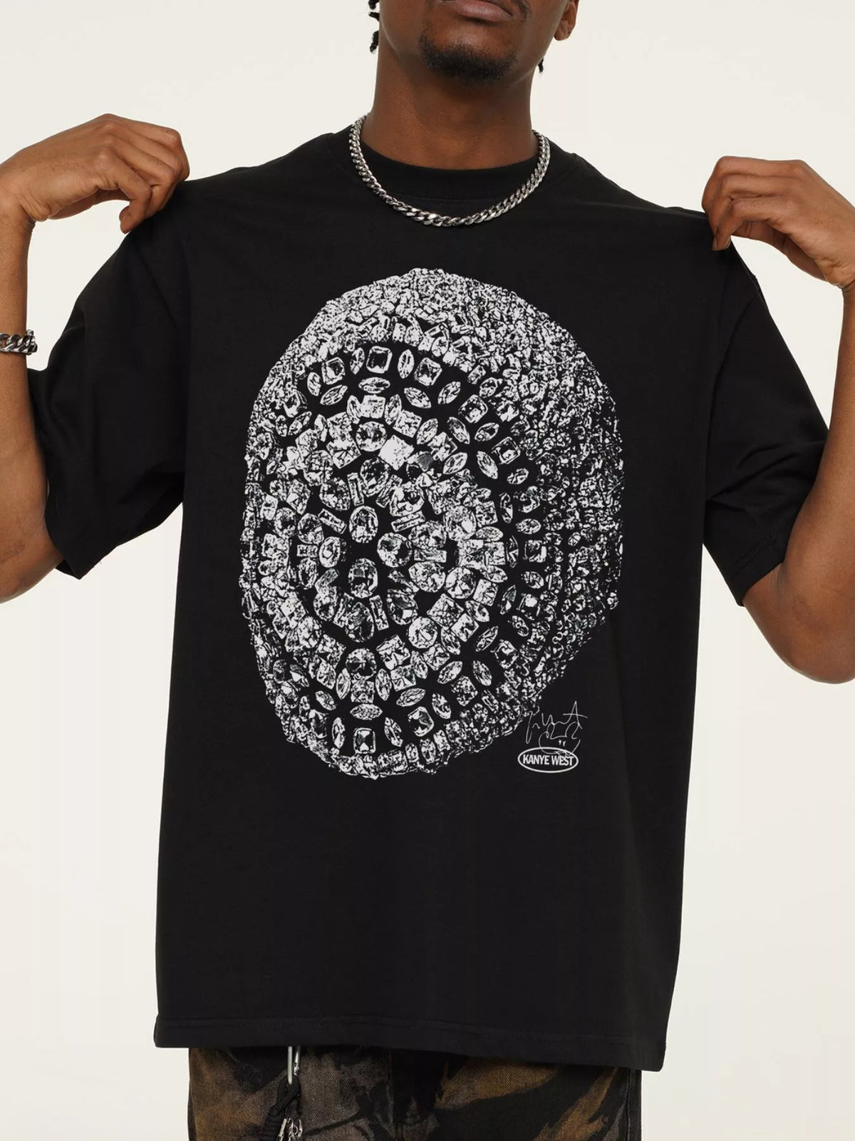 Men's Graphic Round Neck Short Sleeve T-Shirt