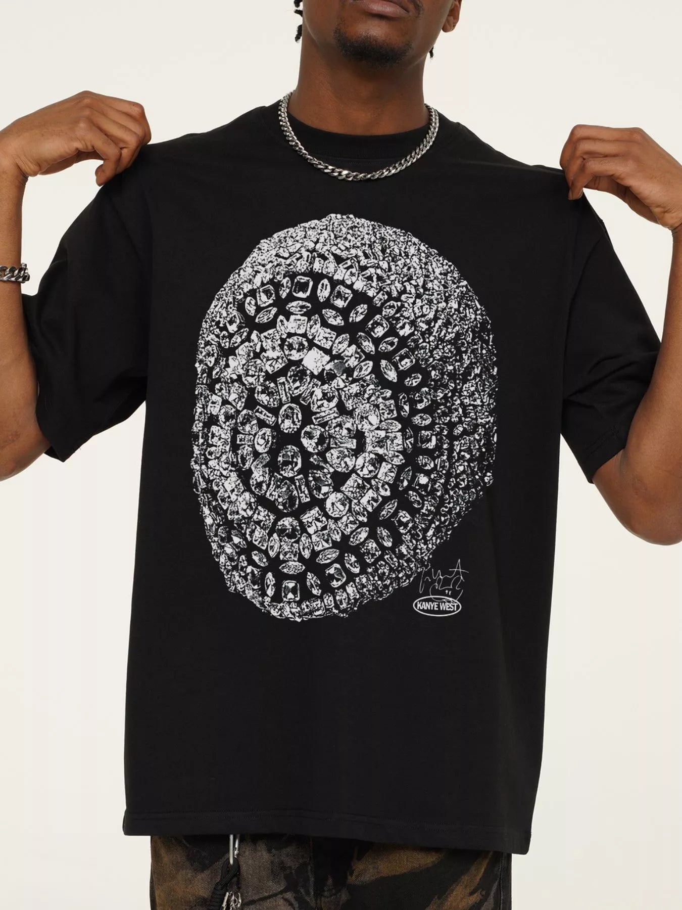 Men's Graphic Round Neck Short Sleeve T-Shirt