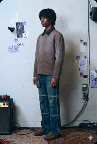 DAMAGED WORK JACKET