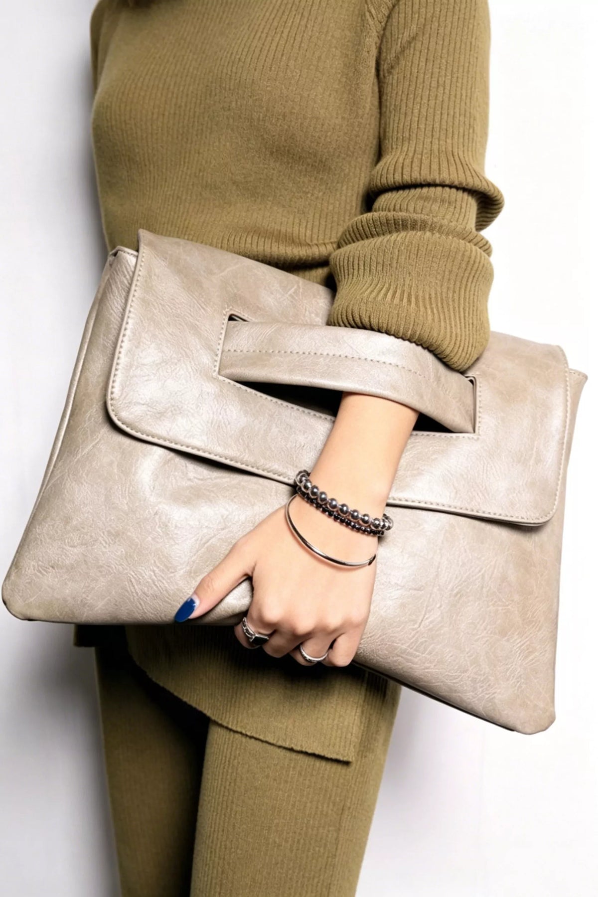 Vintage Style Envelope Clutch