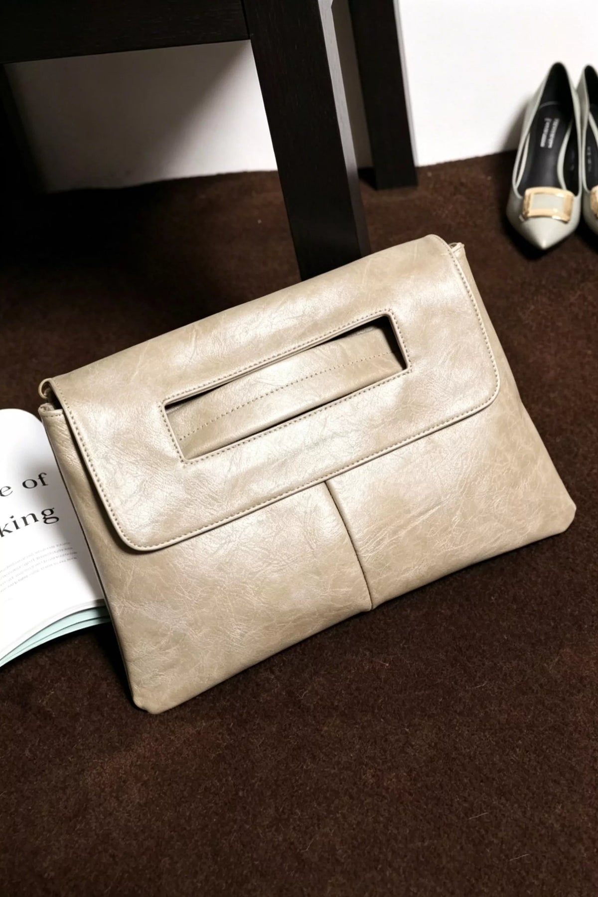 Vintage Style Envelope Clutch