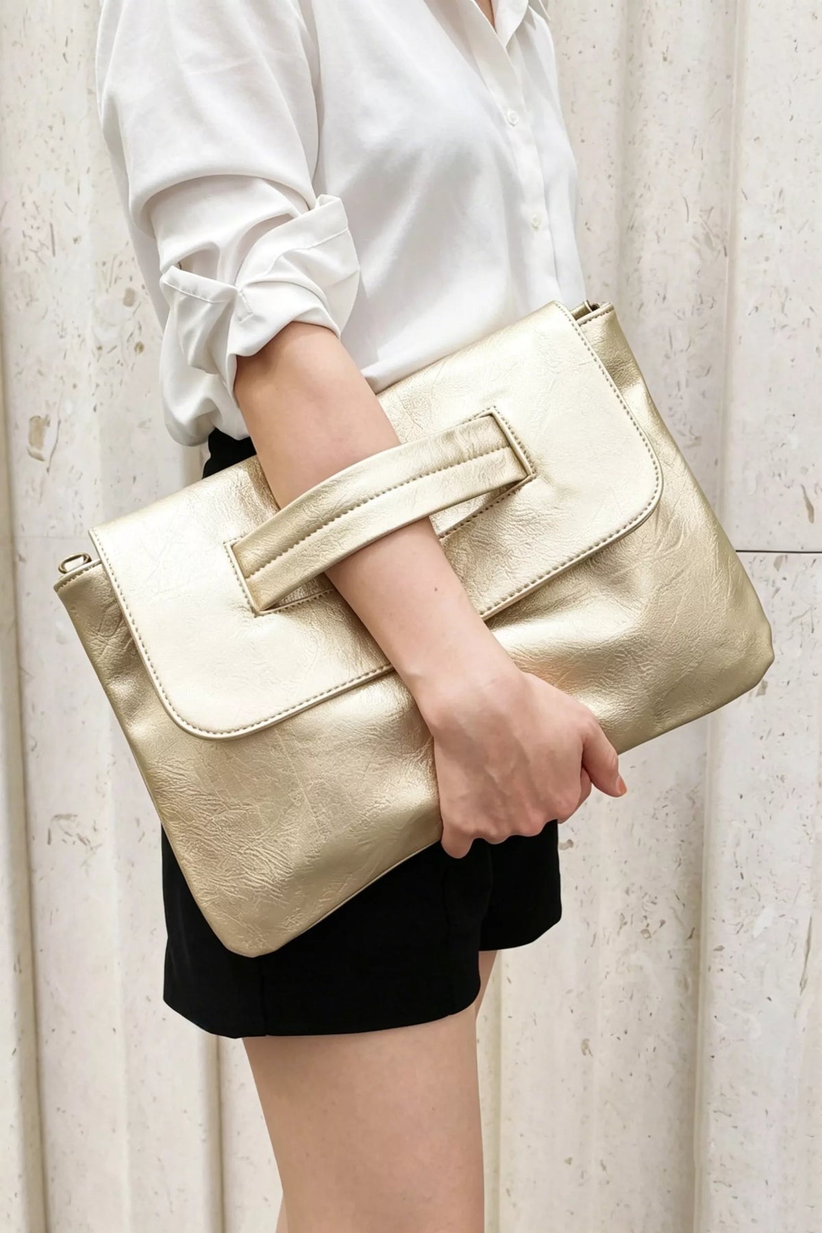 Vintage Style Envelope Clutch
