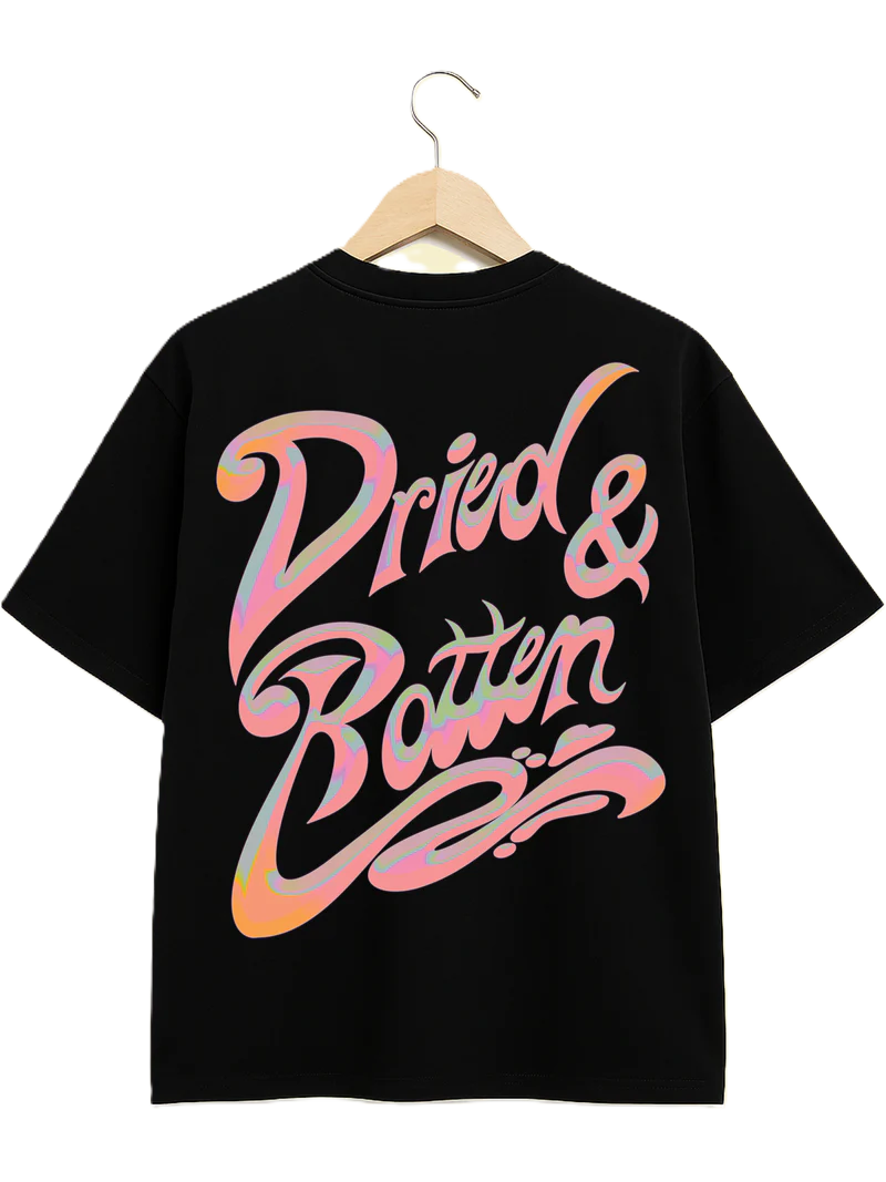 DRY ROT THE VIEW TEE BLACK