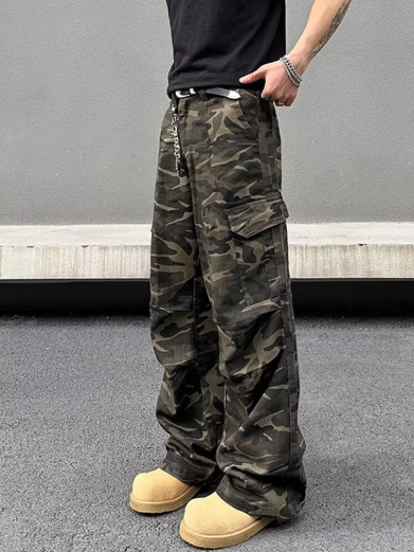 Men's Camo Cargo Pants