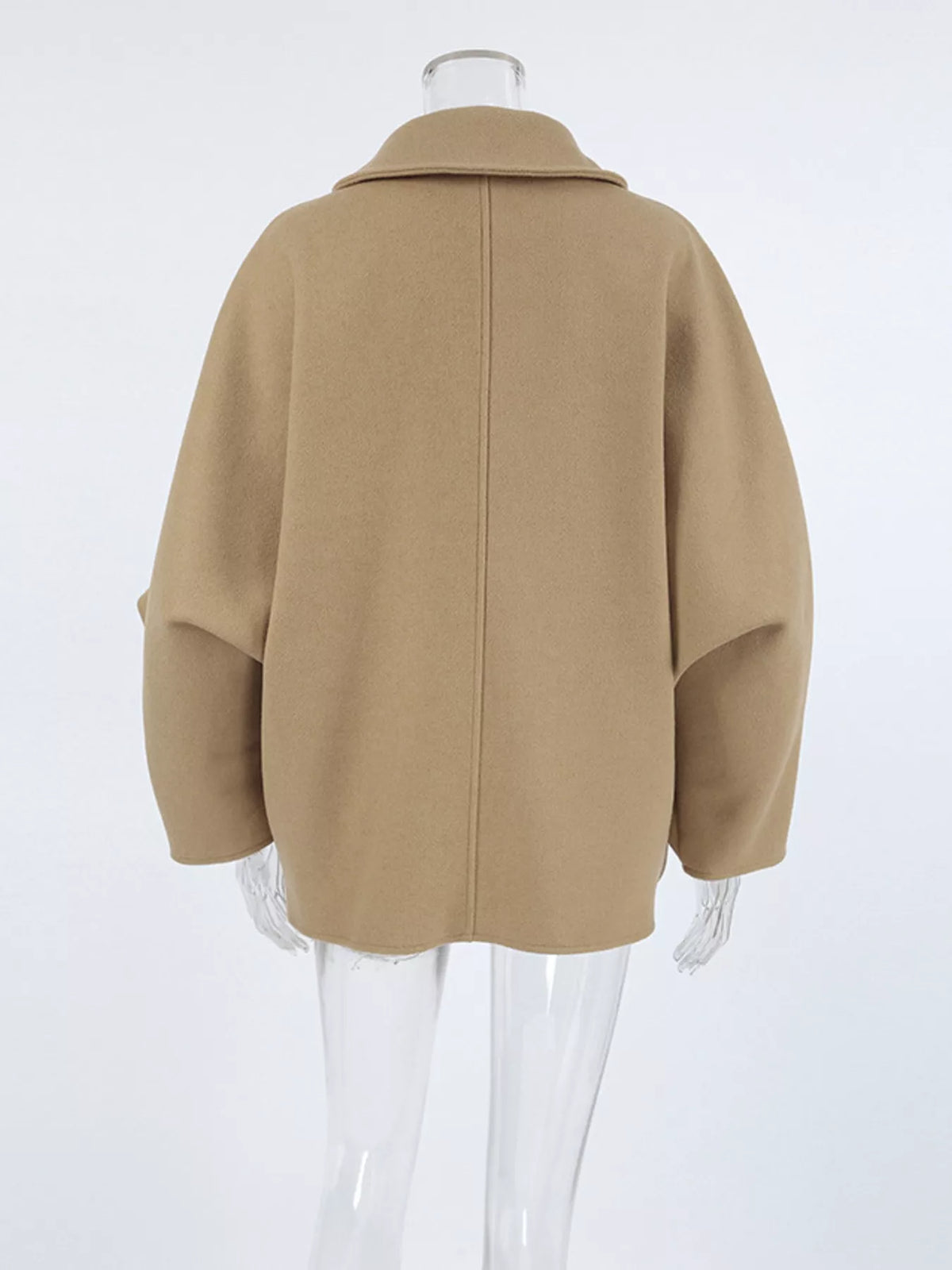 Button Up Long Sleeve Coat