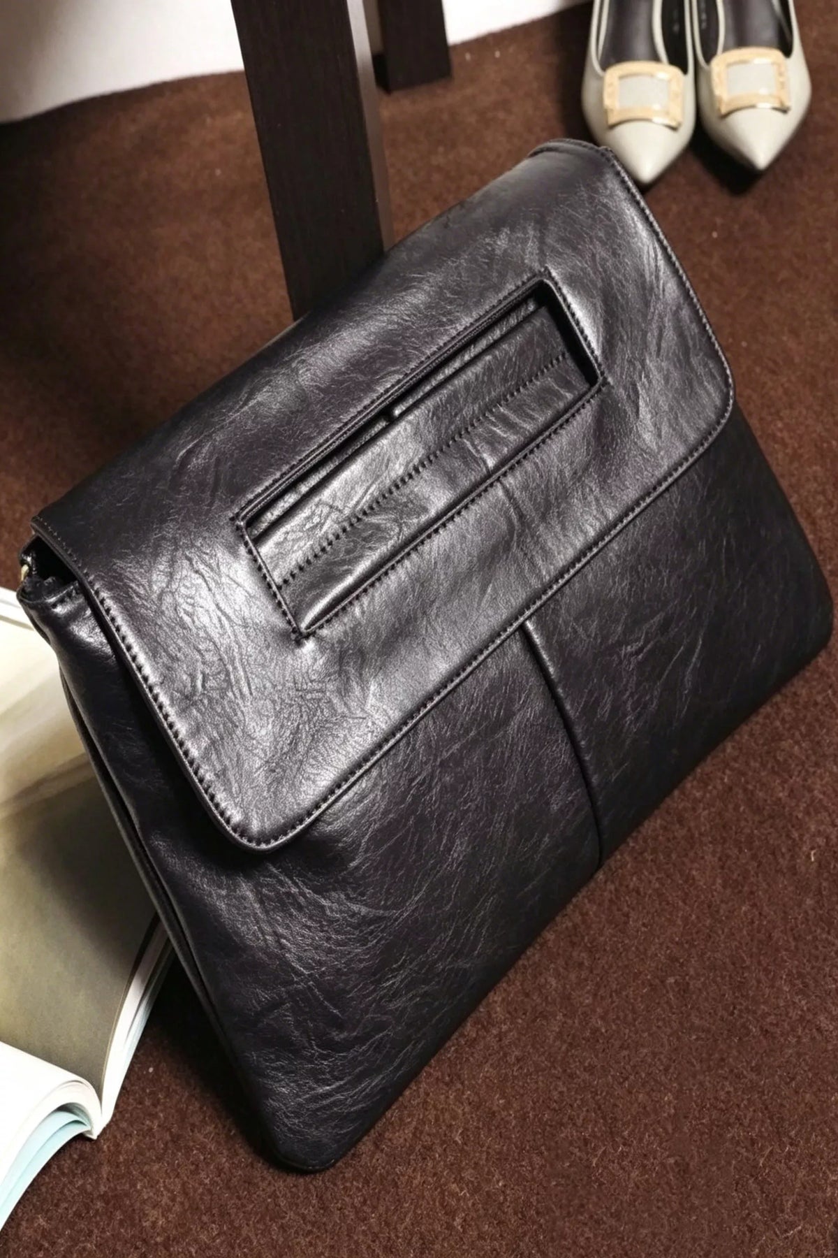 Vintage Style Envelope Clutch