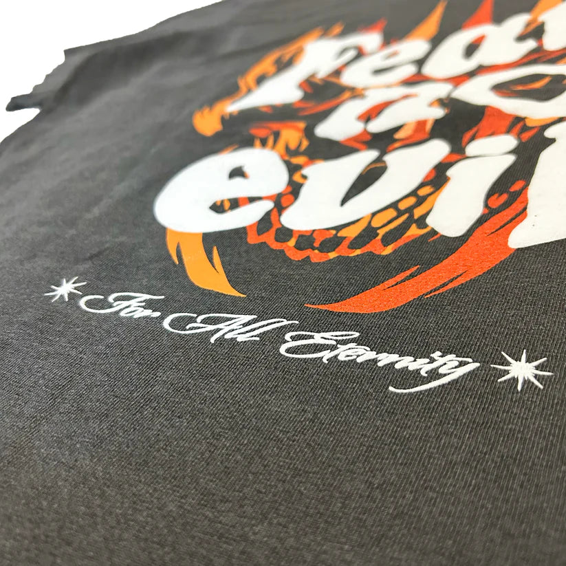 Fear No Evil Cropped Hoodie