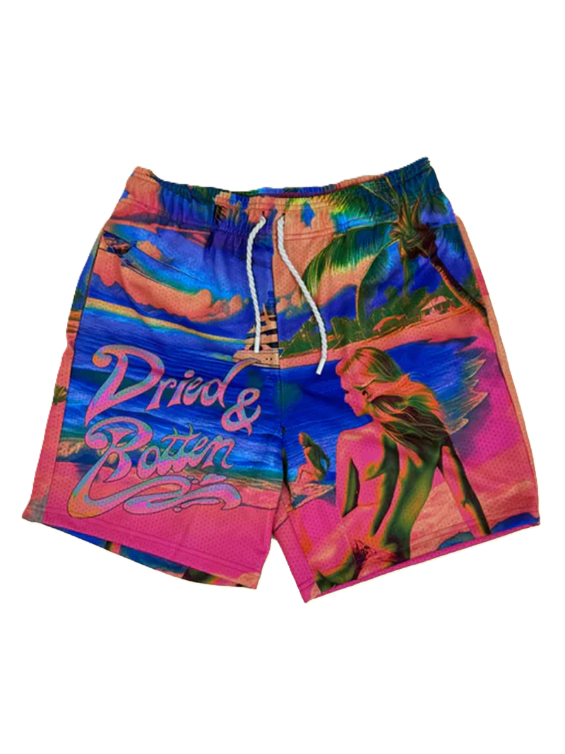 DRY ROT THE VIEW MESH SHORTS
