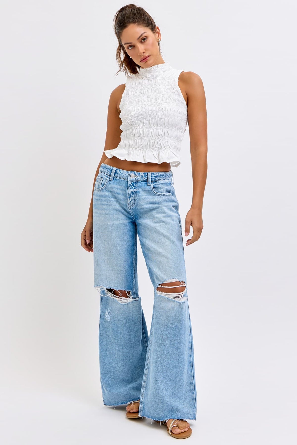 Distressed Flare