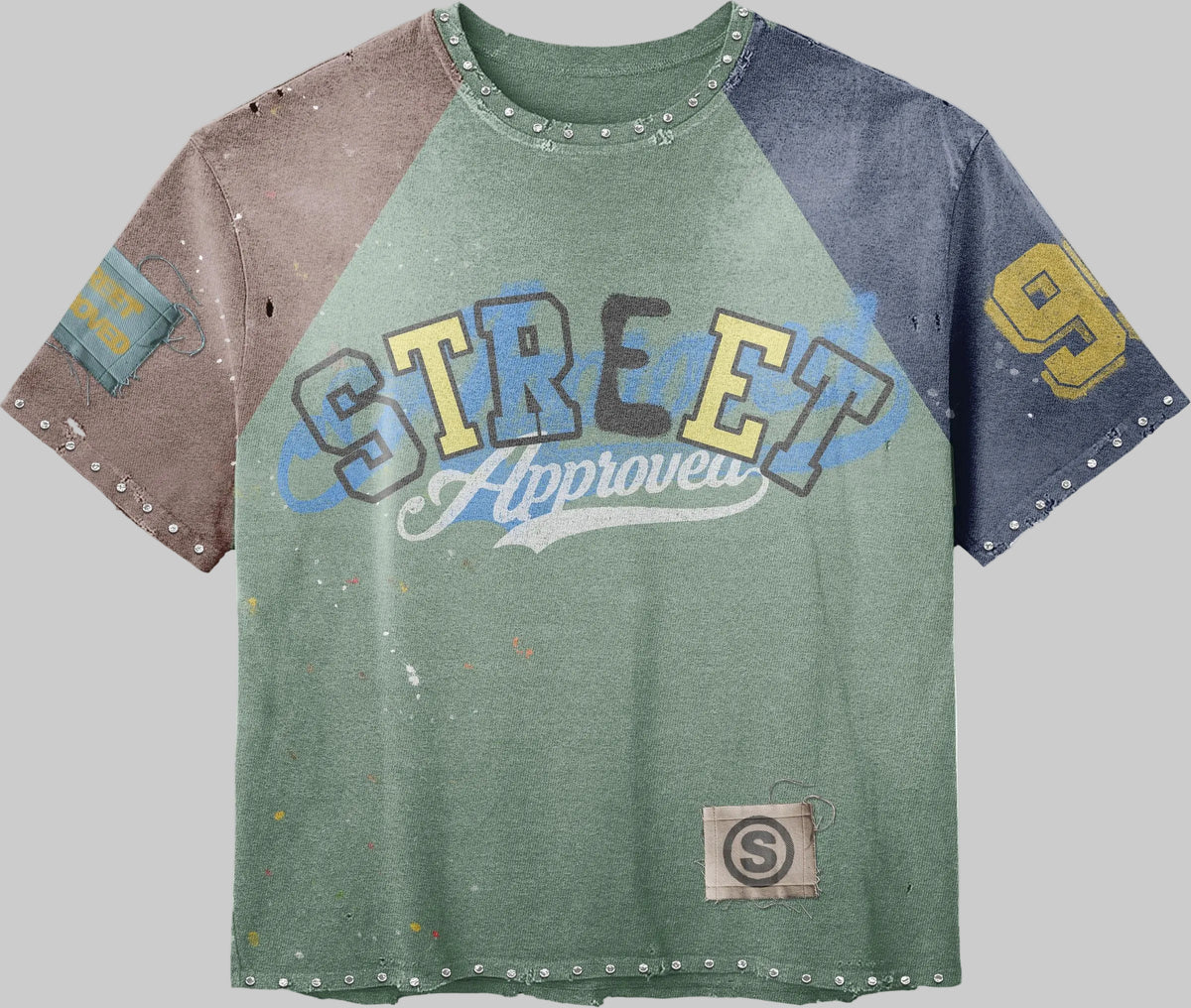STREET COLOR BLOCK TEE