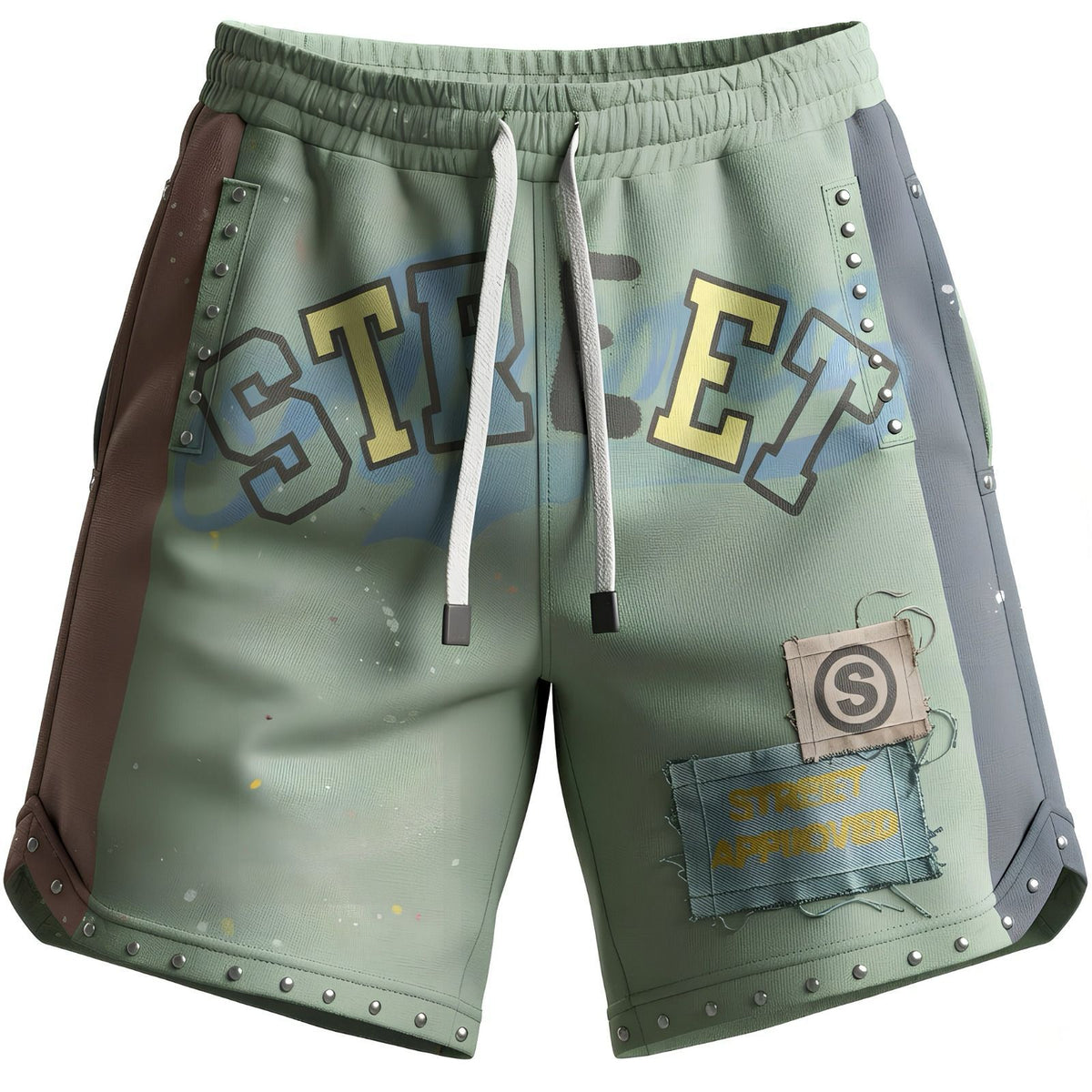 STREET COLOR BLOCK SHORT