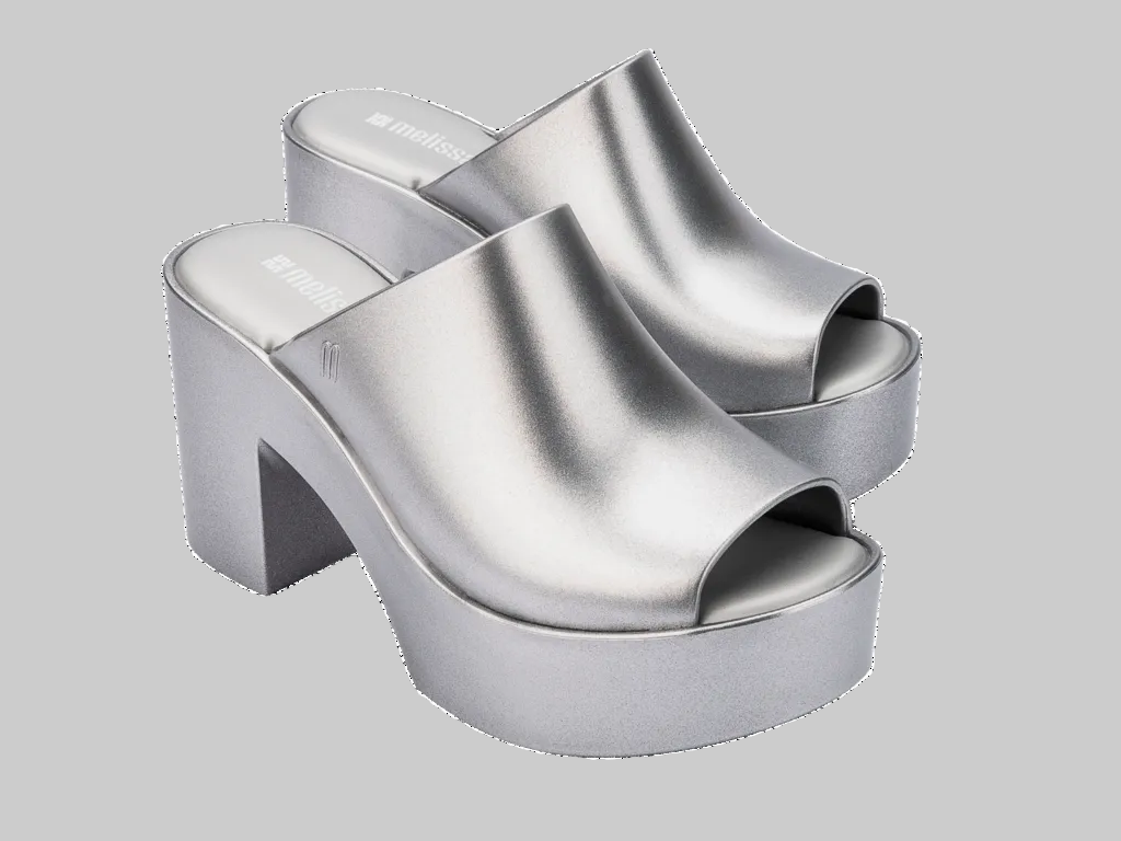 MELISSA MULE HYPE METALLIC