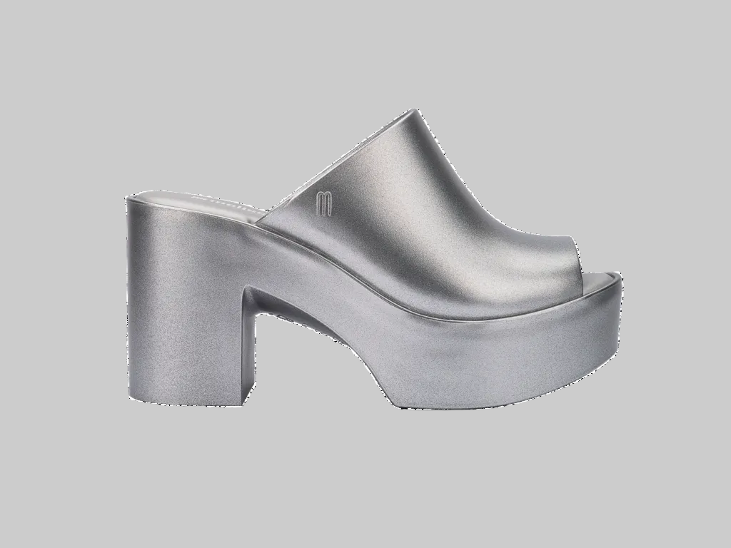 MELISSA MULE HYPE METALLIC