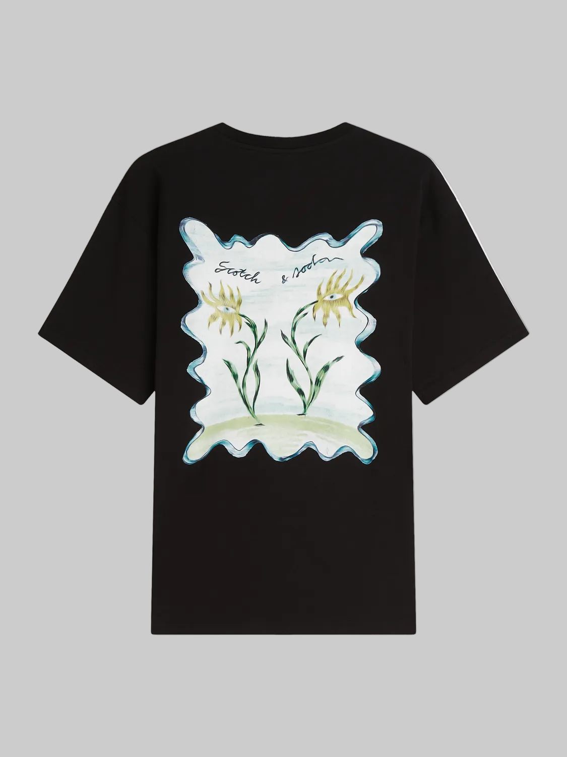 Front and Back Artwork Relaxed-Fit T