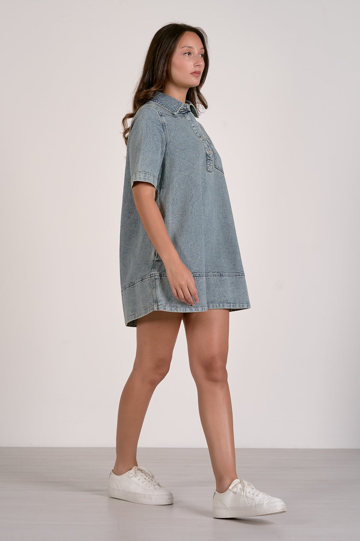 Elan Denim Dress