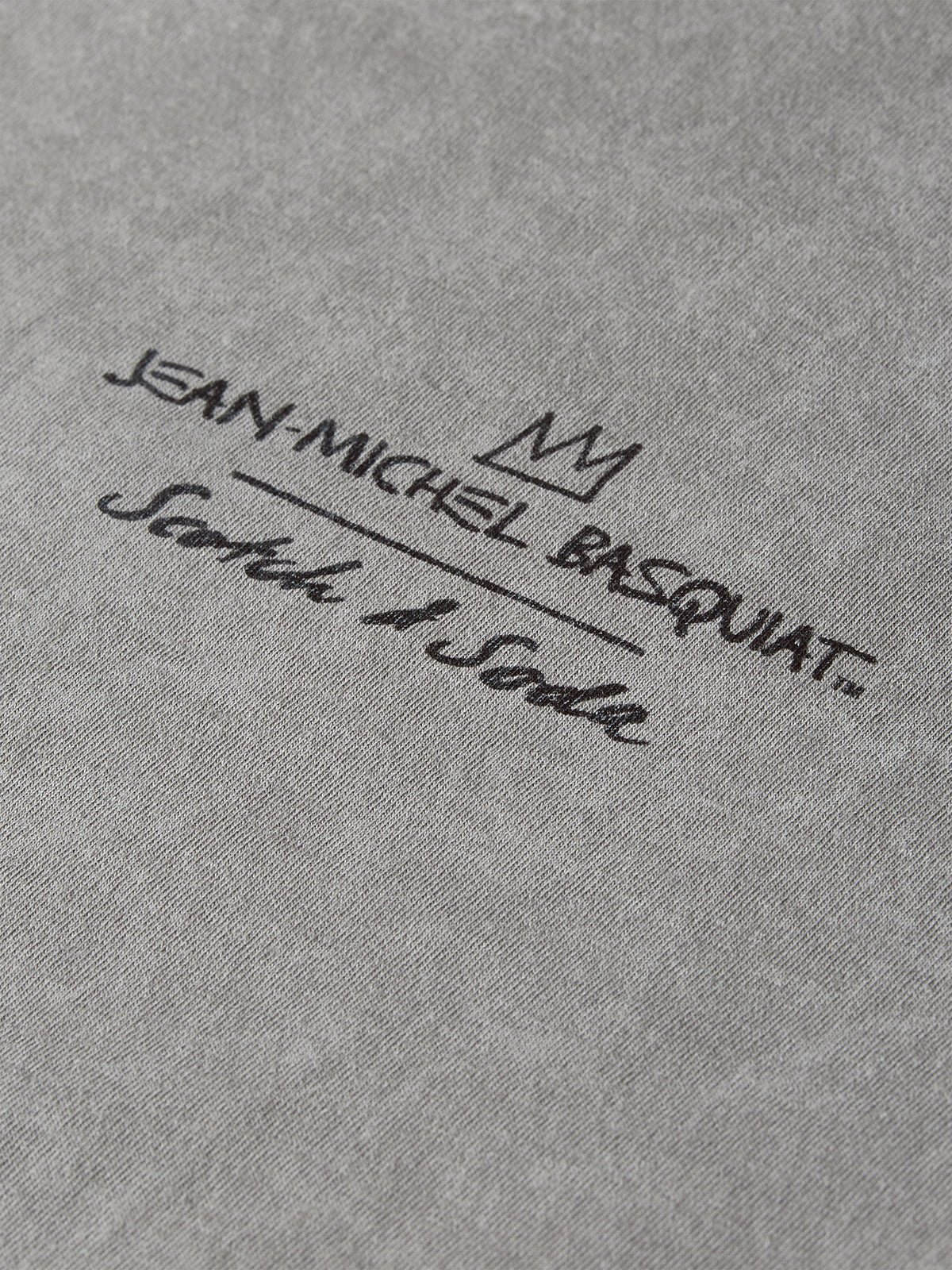 Scotch & Soda x Basquiat Graphic Loose-Fit T-Shirt