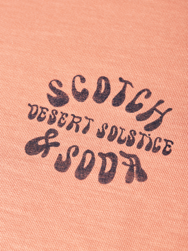 Scotch & Soda Left Chest Logo Regular-Fit Sweatshirt