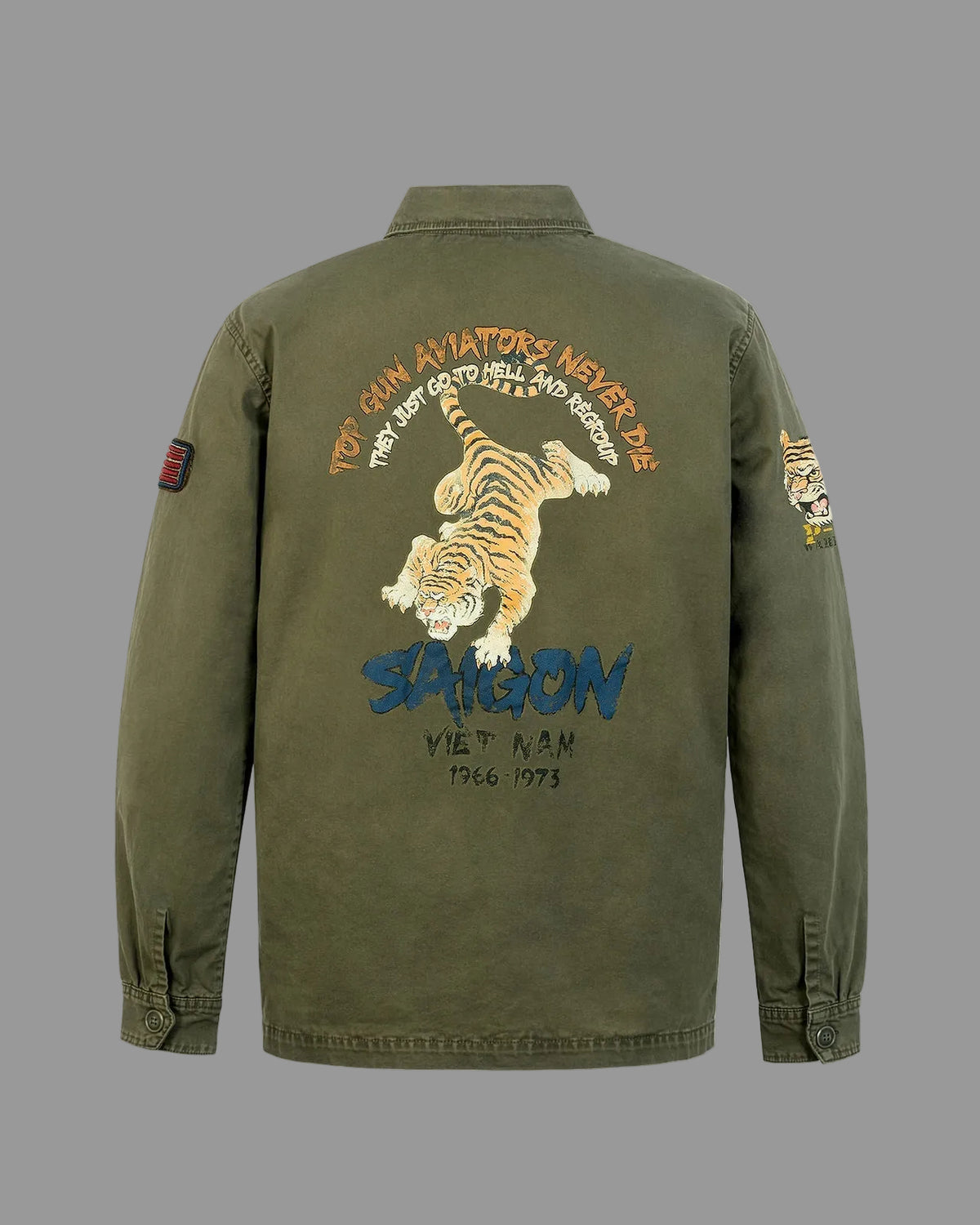 TOP GUN MILITARY SHIRT SAIGON