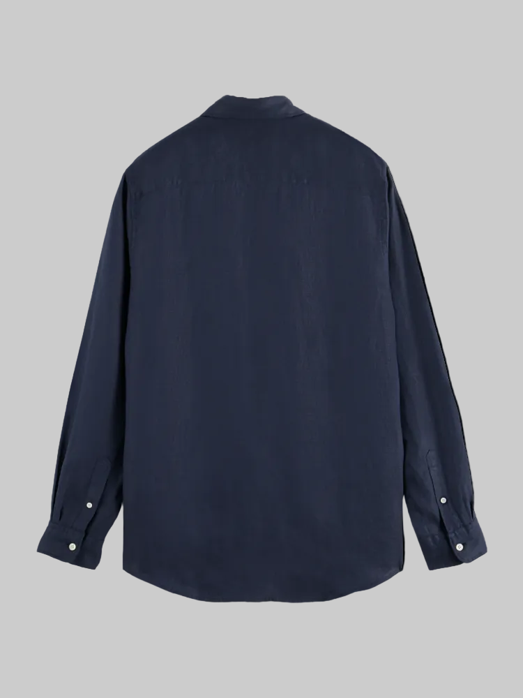 CORE - LINEN SHIRT LS BUTTON-DOWN