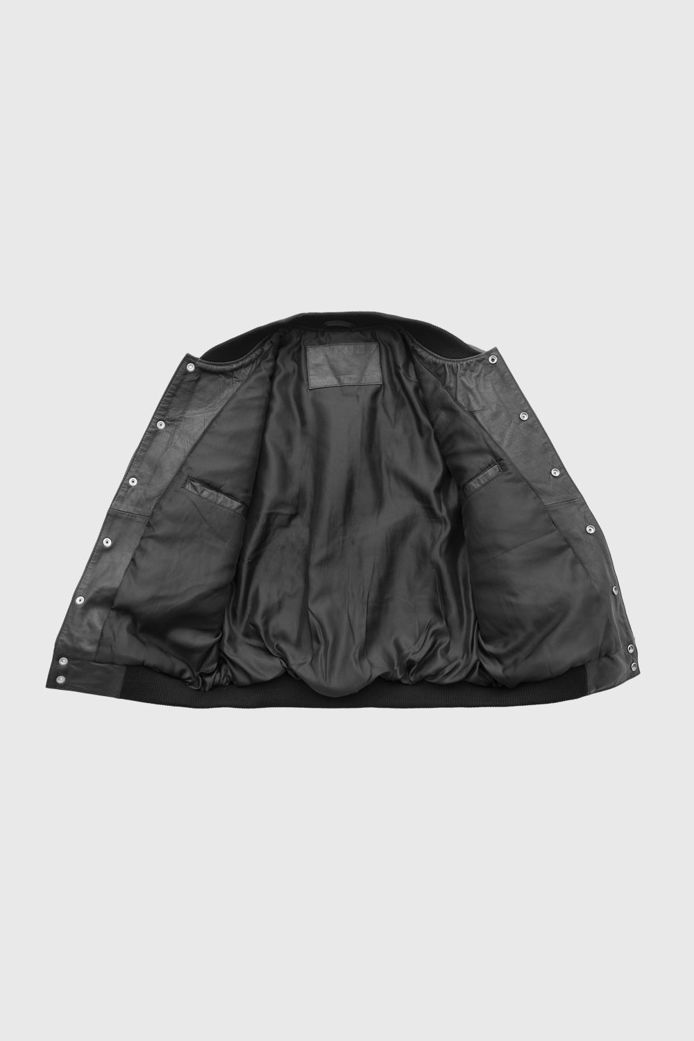 Keith Fashion Leather Varsity Jacket