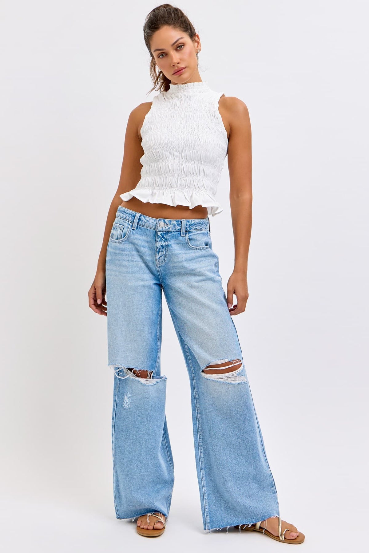 Distressed Flare