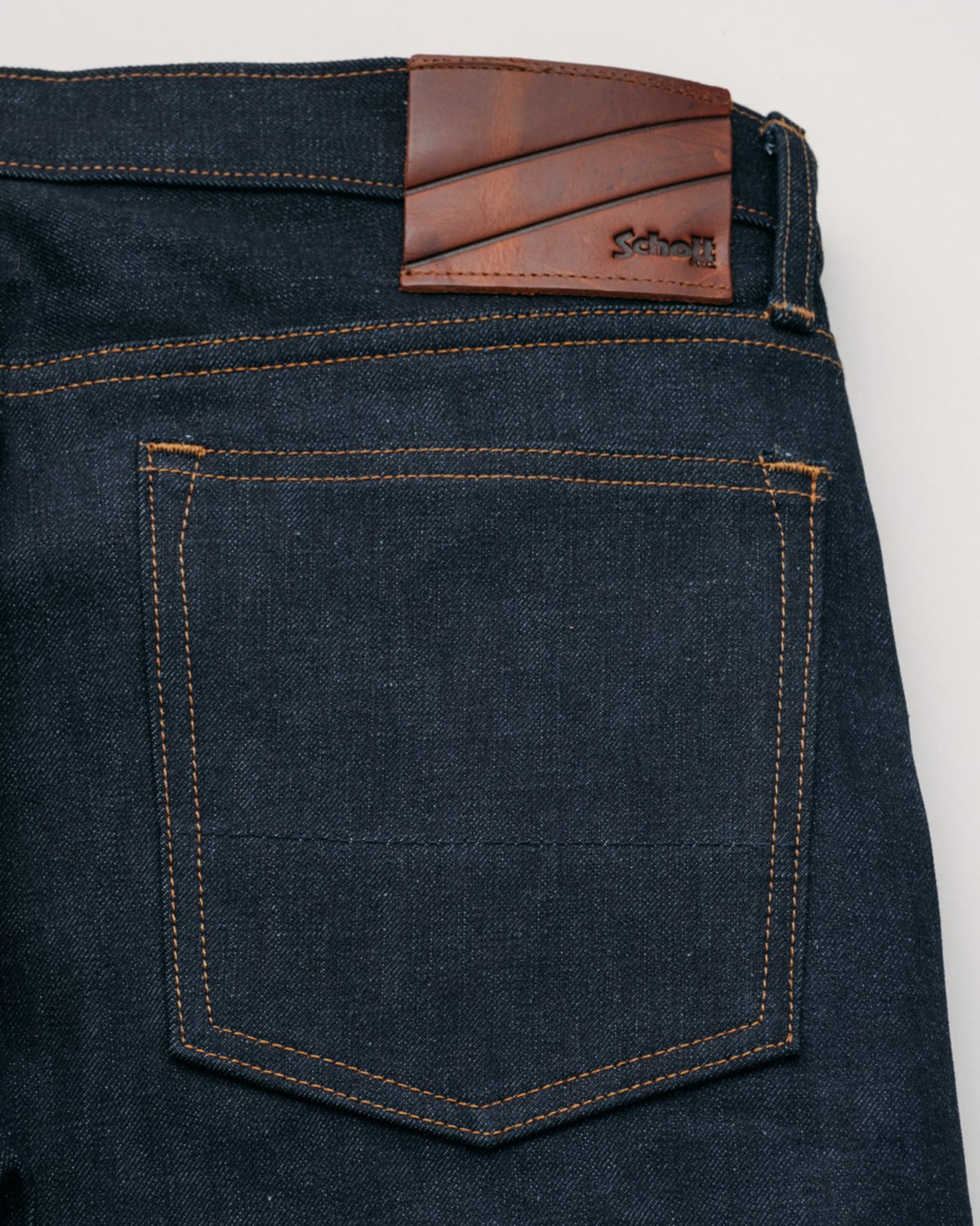 Schott Bootcut Jeans 100% Cotton Selvedge Denim