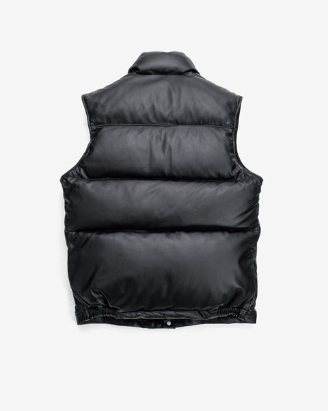 Down Filled Lambskin Vest