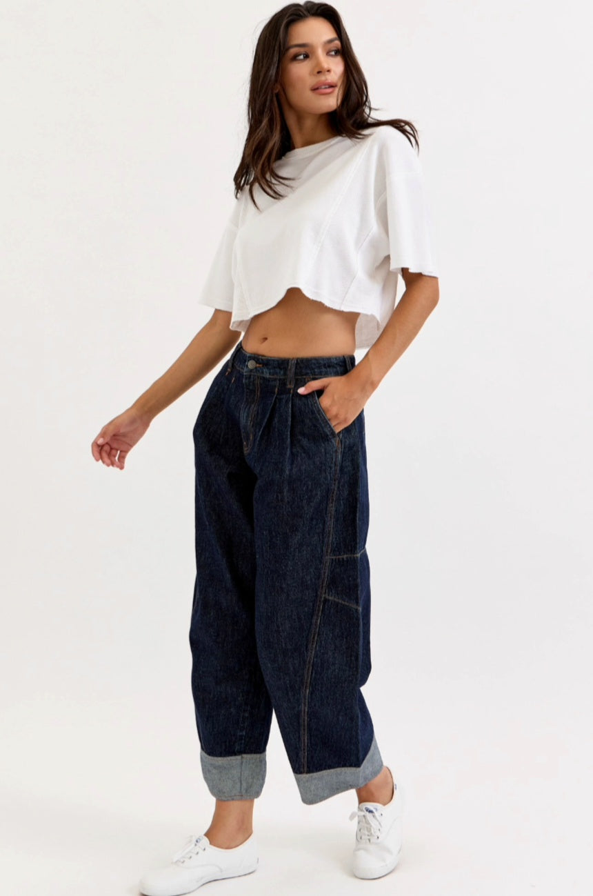 Cello Barrel Jean