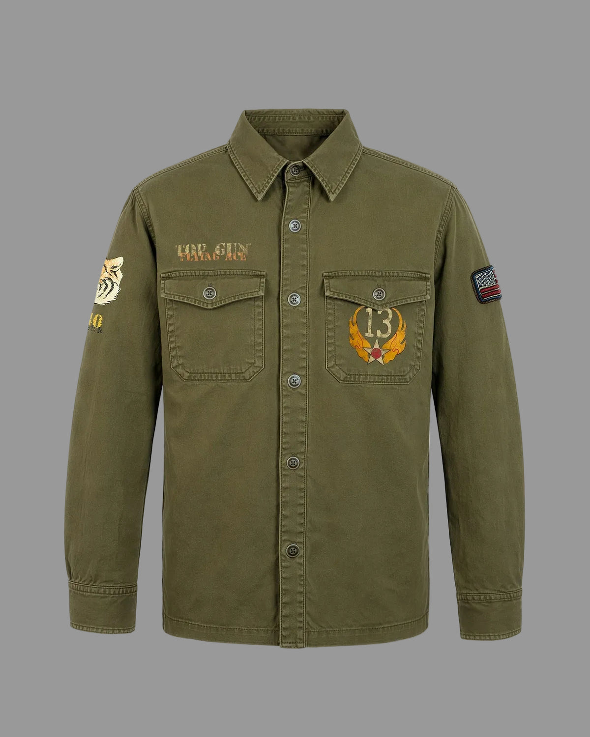 TOP GUN MILITARY SHIRT SAIGON