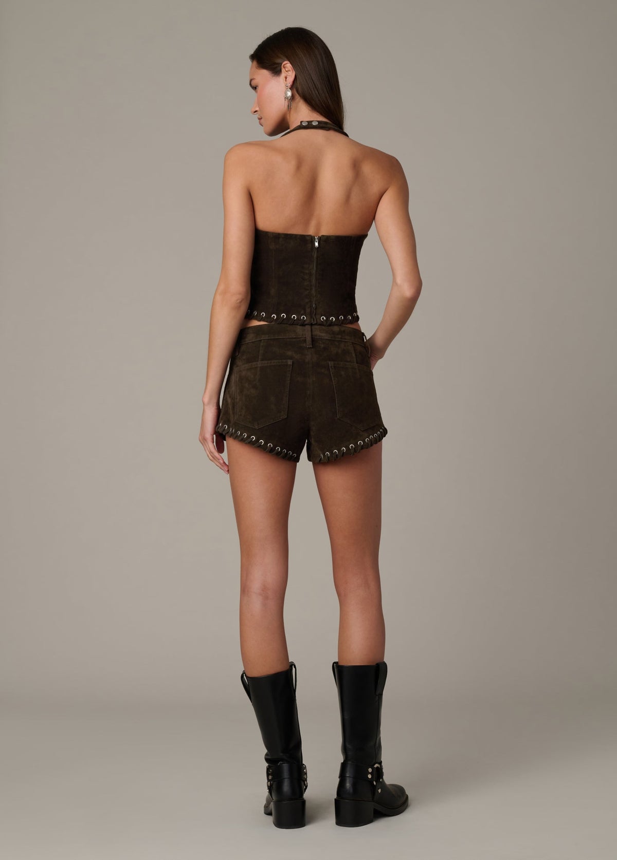 The Rodeo Suede Hot Short