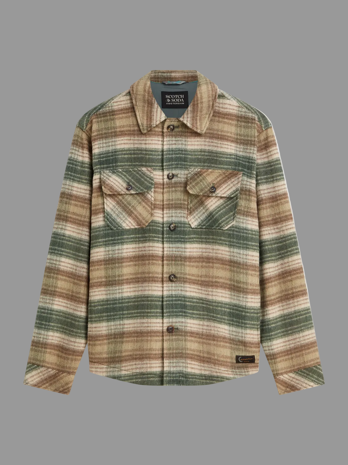 CHECKED OVERSHIRT