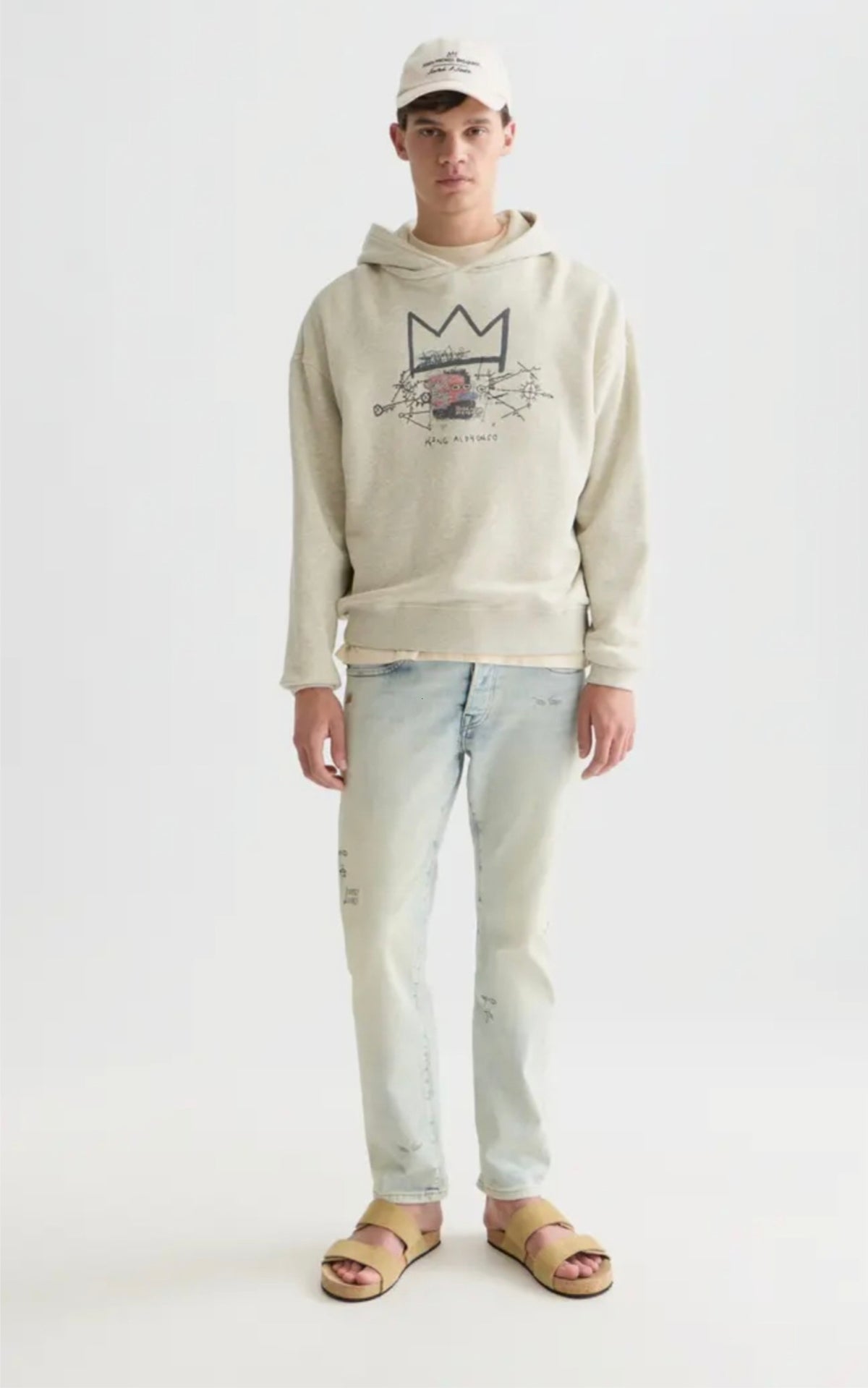 Scotch & Soda x Basquiat Washed Artwork Hoodie
