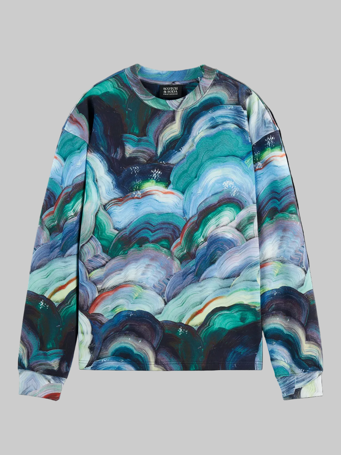DIGITAL AOP LOOSE FIT SWEATSHIRT
