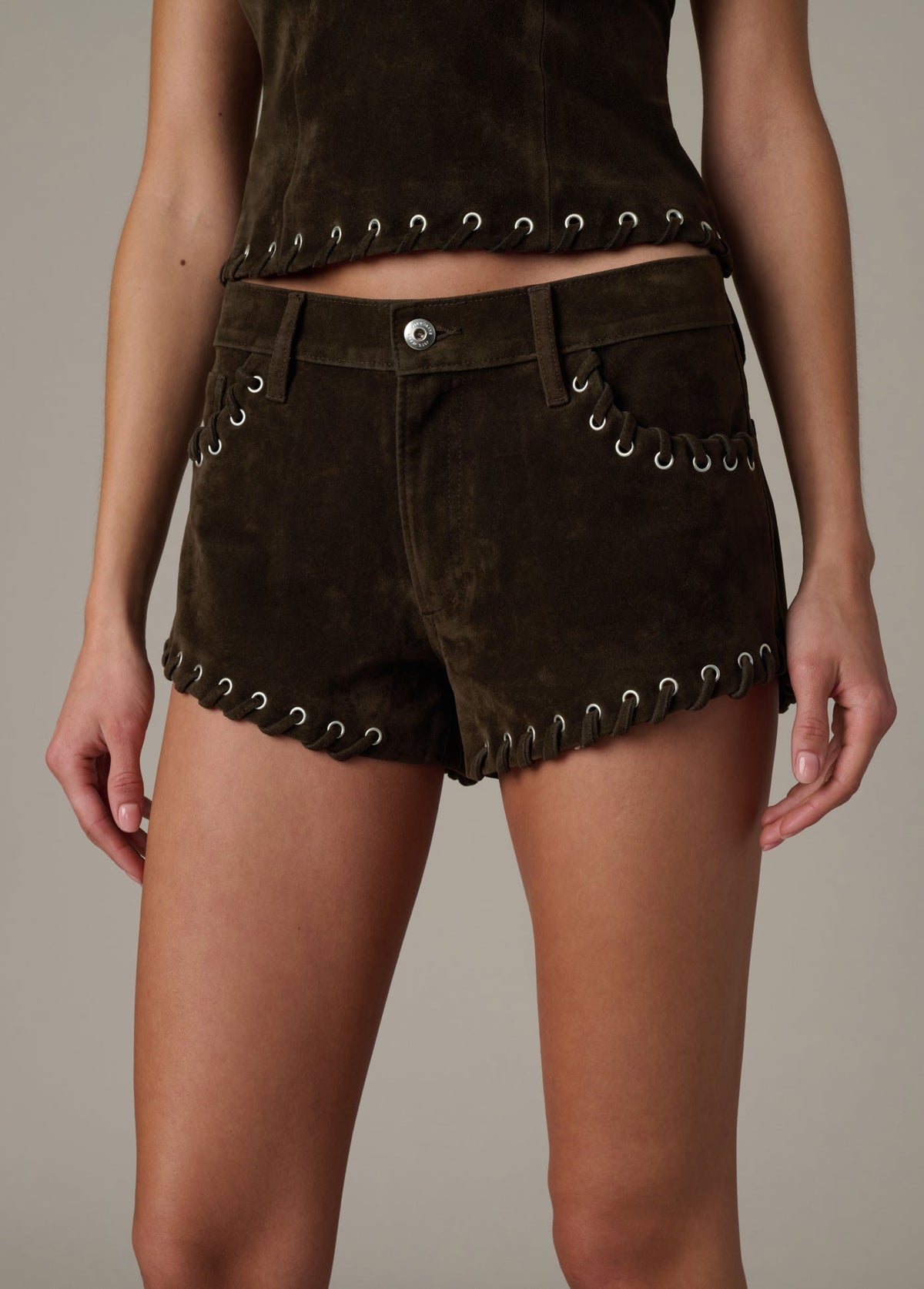 The Rodeo Suede Hot Short
