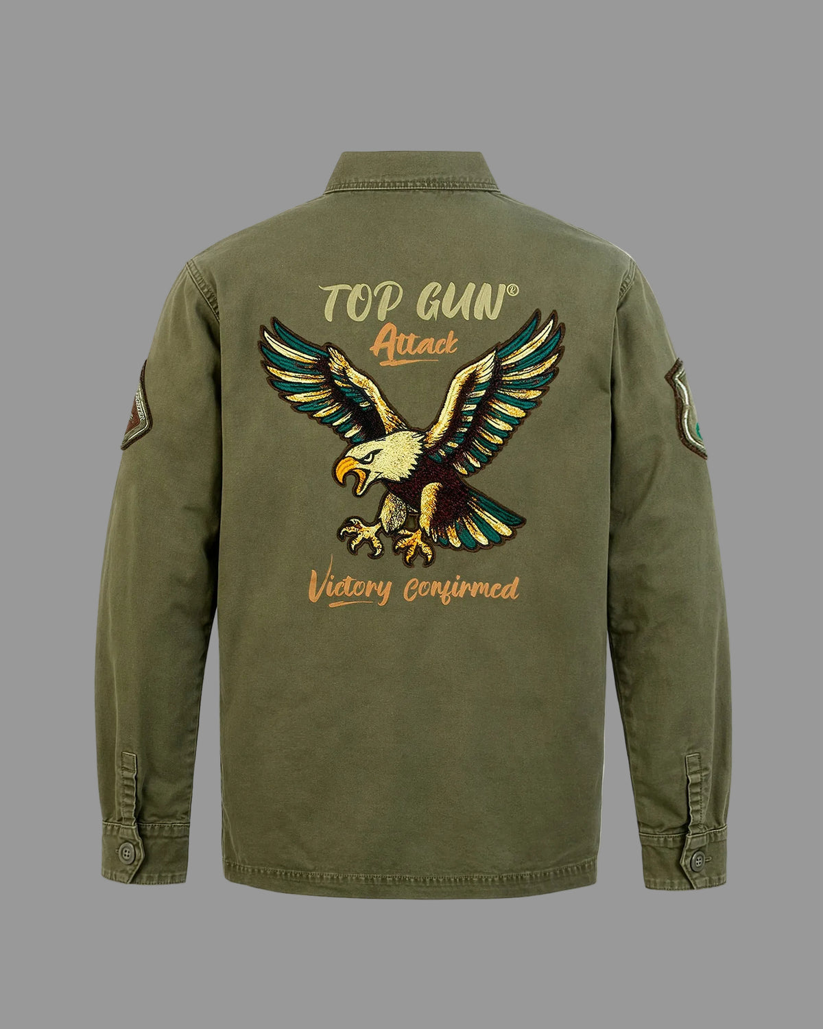 TOP GUN MILITARY SHIRT EAGLE